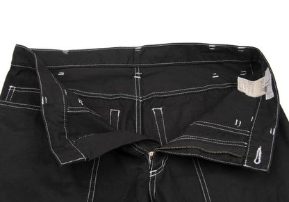 Y's for men Cotton Garment Dyed Wht Pants Black Size 2