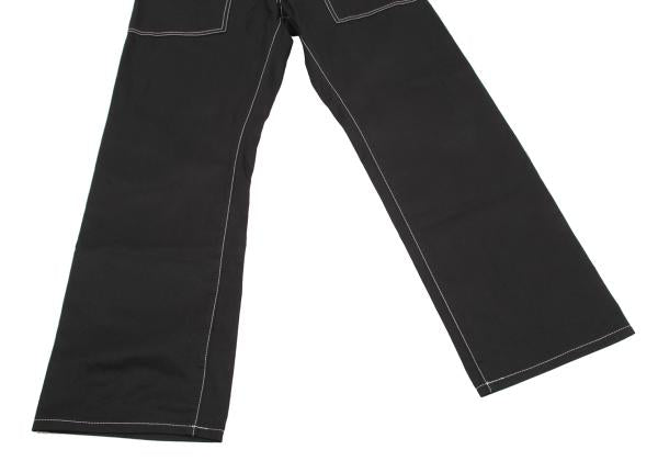 Y's for men Cotton Garment Dyed Wht Pants Black Size 2