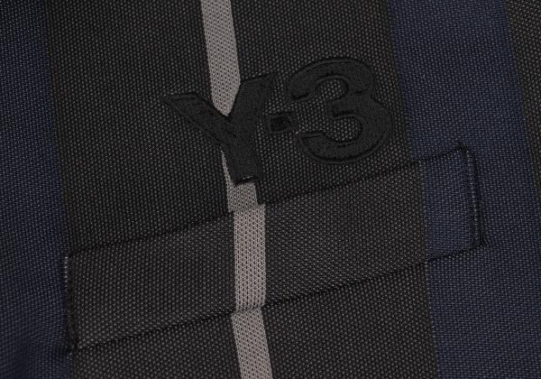Y-3 07AW Striped Jersey Double Jacket Gray Size S/P