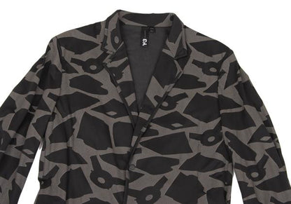 Y-3 14SS All-Over Sheer Reflector Snap Jacket Brown Size M