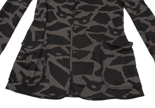 Y-3 14SS All-Over Sheer Reflector Snap Jacket Brown Size M
