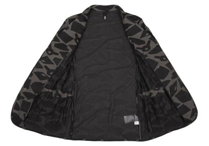 Y-3 14SS All-Over Sheer Reflector Snap Jacket Brown Size M