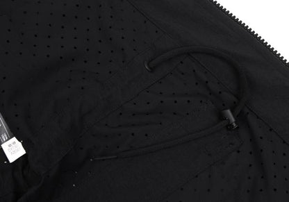 Y-3 19SS Black Perforated Panel Zip Jacket Size M