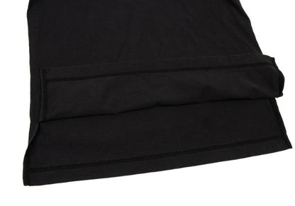 Y-3 Cotton 3-Stripe Long Sleeve T-Shirt Black Size S