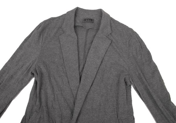 S'YTE Cotton Poly Washer Processed Jacket Gray Size 3
