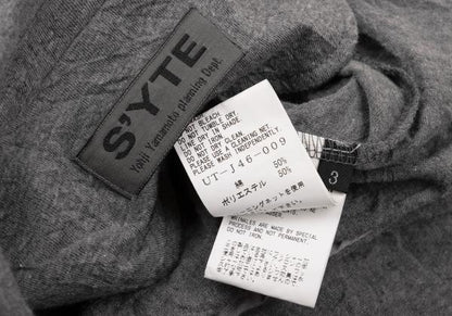 S'YTE Cotton Poly Washer Processed Jacket Gray Size 3