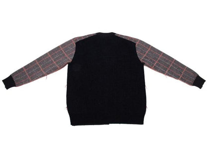 JUNYA WATANABE MAN CDG 24AW Wool Check Cardigan Blue Size M