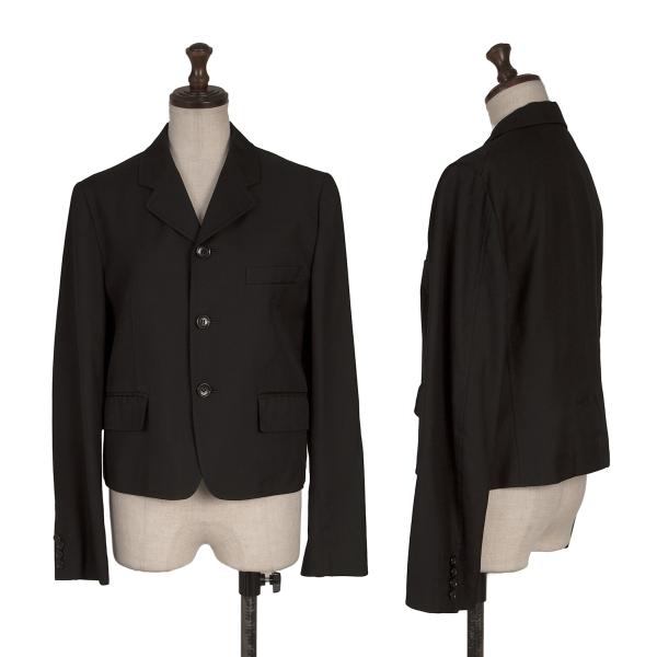 tricot COMME des GARCONS Wool Blend Jacket Black Size M