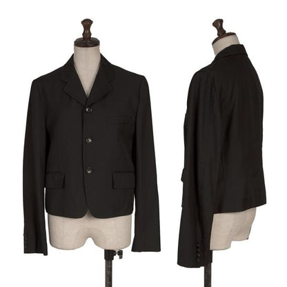 tricot COMME des GARCONS Wool Blend Jacket Black Size M