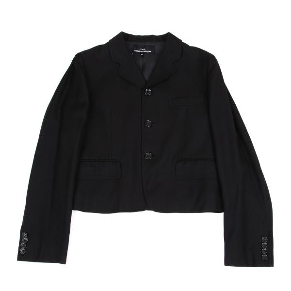 tricot COMME des GARCONS Wool Blend Jacket Black Size M