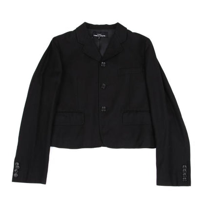 tricot COMME des GARCONS Wool Blend Jacket Black Size M