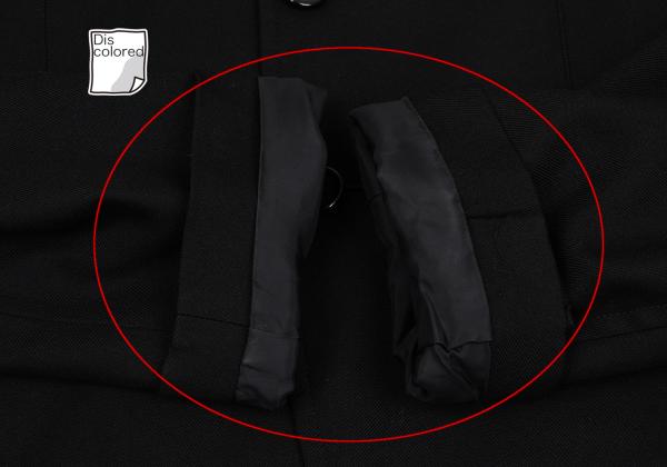 tricot COMME des GARCONS Wool Blend Jacket Black Size M