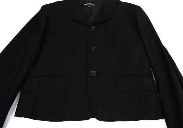 tricot COMME des GARCONS Wool Blend Jacket Black Size M