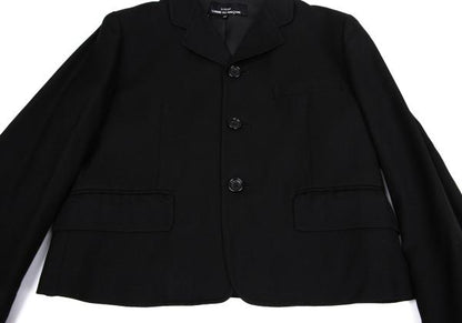 tricot COMME des GARCONS Wool Blend Jacket Black Size M
