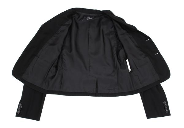 tricot COMME des GARCONS Wool Blend Jacket Black Size M