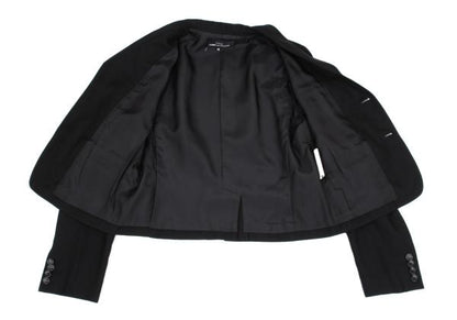 tricot COMME des GARCONS Wool Blend Jacket Black Size M