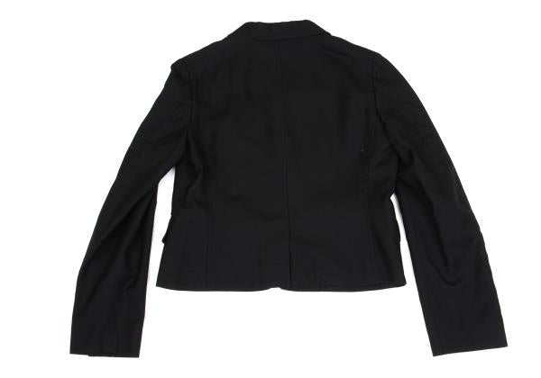 tricot COMME des GARCONS Wool Blend Jacket Black Size M