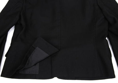 tricot COMME des GARCONS Wool Blend Jacket Black Size M