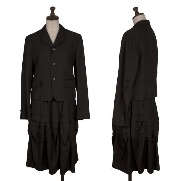 tricot COMME des GARCONS Wool Blend Jacket Black Size M