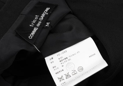 tricot COMME des GARCONS Wool Blend Jacket Black Size M