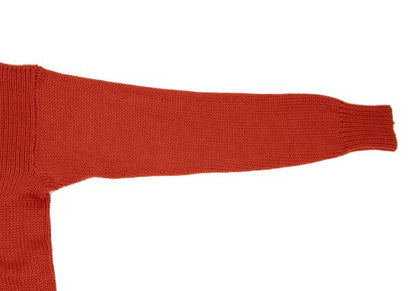 45rpm Wool V-Neck Low Gauge Knit Sweater Red Size 3