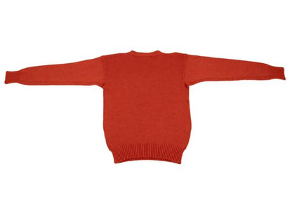 45rpm Wool V-Neck Low Gauge Knit Sweater Red Size 3