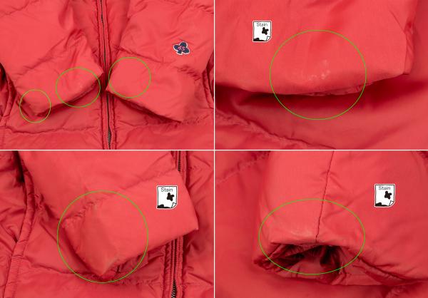 45rpm& Nylon Sleeve Panel Flap Pocket Jacket Pink Size 2