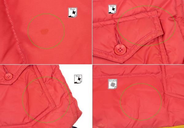 45rpm& Nylon Sleeve Panel Flap Pocket Jacket Pink Size 2