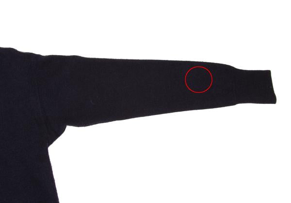 45rpm Wool Patch Pocket Knit Cardigan Navy Size 3