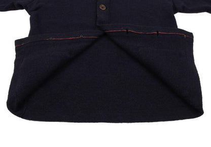 45rpm Wool Patch Pocket Knit Cardigan Navy Size 3