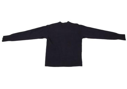 45rpm Wool Patch Pocket Knit Cardigan Navy Size 3