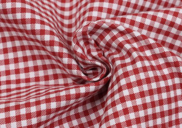 45rpm& Cotton Check Long Sleeve Shirt Red White Size 3