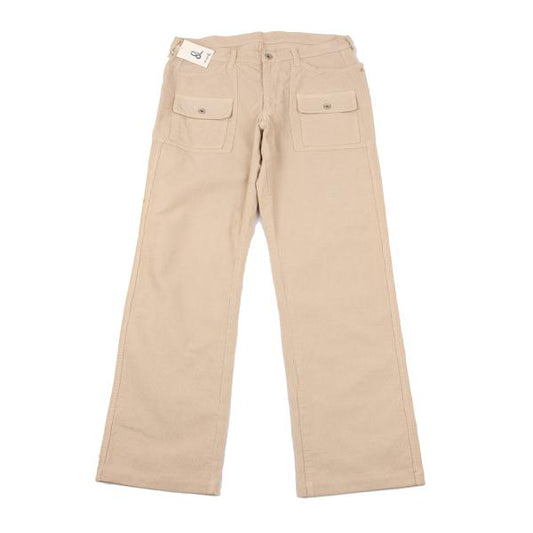 45rpm& Cotton Flap Pocket Corduroy Pants Light Beige Size 4