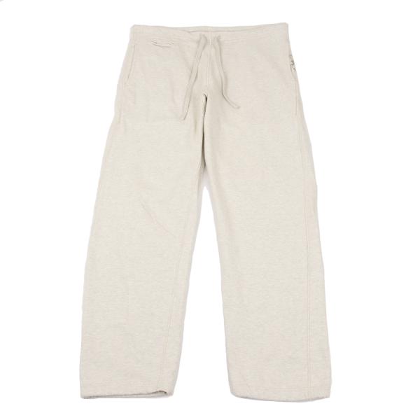 45rpm& Cotton Side Logo Print Sweatpants Ivory Size 4