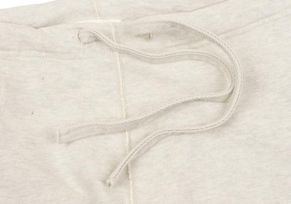 45rpm& Cotton Side Logo Print Sweatpants Ivory Size 4
