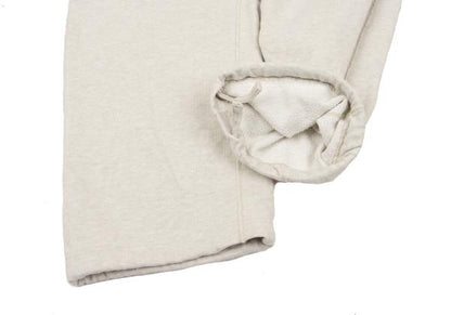 45rpm& Cotton Side Logo Print Sweatpants Ivory Size 4