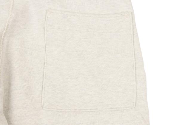 45rpm& Cotton Side Logo Print Sweatpants Ivory Size 4