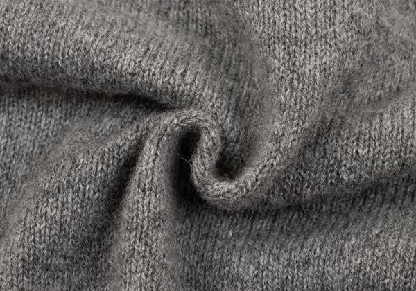 45rpm NORTH MARINE DRIVE Wool V-Neck Sweater Gray Size 4