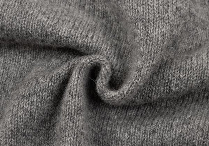 45rpm NORTH MARINE DRIVE Wool V-Neck Sweater Gray Size 4