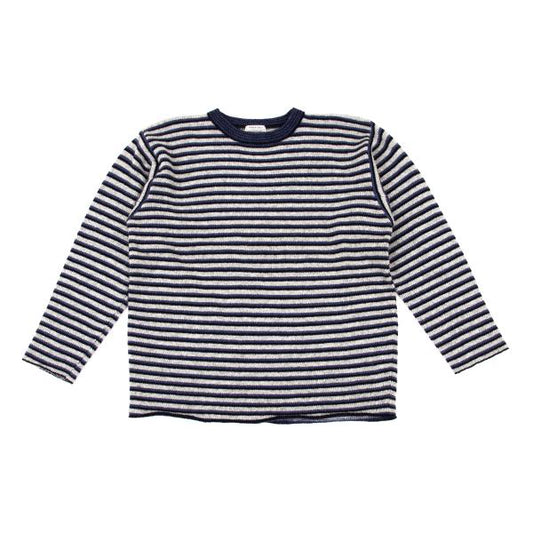45rpm NORTH MARINE DRIVE Wool Multi-Border Sweater Size 5