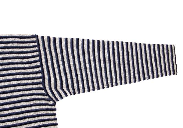 45rpm NORTH MARINE DRIVE Wool Multi-Border Sweater Size 5