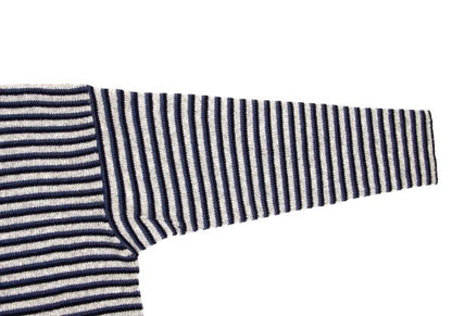 45rpm NORTH MARINE DRIVE Wool Multi-Border Sweater Size 5