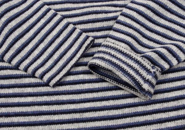 45rpm NORTH MARINE DRIVE Wool Multi-Border Sweater Size 5
