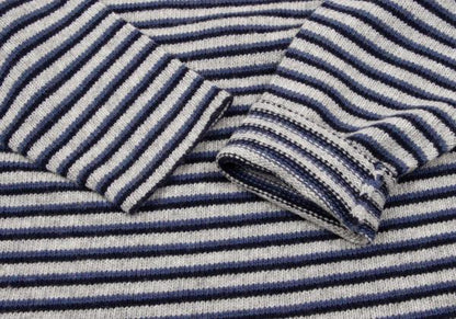 45rpm NORTH MARINE DRIVE Wool Multi-Border Sweater Size 5