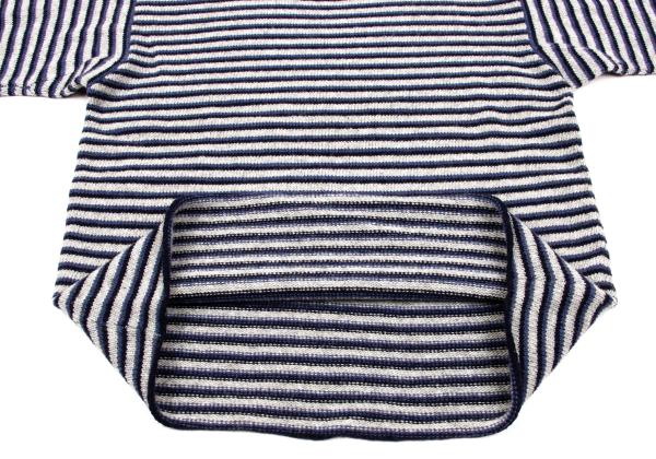 45rpm NORTH MARINE DRIVE Wool Multi-Border Sweater Size 5