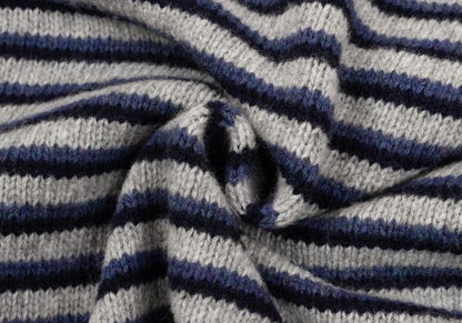45rpm NORTH MARINE DRIVE Wool Multi-Border Sweater Size 5
