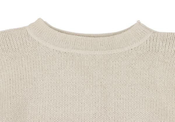 45rpm NORTH MARINE DRIVE Cotton Hem Line Sweater Gray Size 4