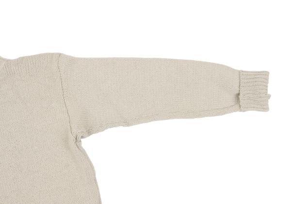 45rpm NORTH MARINE DRIVE Cotton Hem Line Sweater Gray Size 4