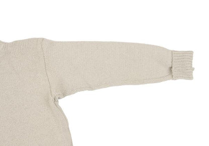 45rpm NORTH MARINE DRIVE Cotton Hem Line Sweater Gray Size 4