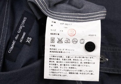 COMME des GARCONS HOMME Chambray Shirt Navy Size XS